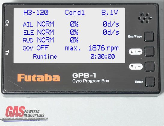 HeliFreak - View Single Post - Governor Setup - Futaba GY760R